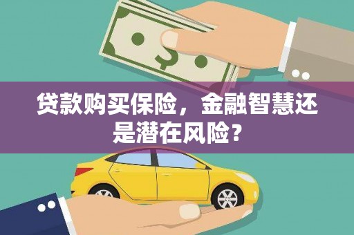 越城贷款购买保险，金融智慧还是潜在风险？