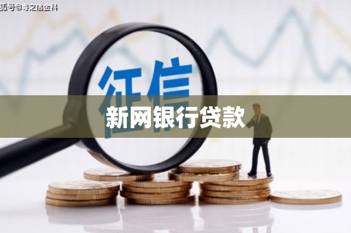 越城新网银行贷款