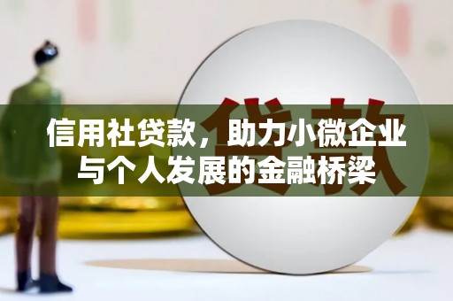 越城信用社贷款，助力小微企业与个人发展的金融桥梁