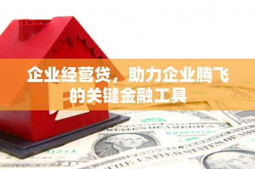 越城企业经营贷，助力企业腾飞的关键金融工具