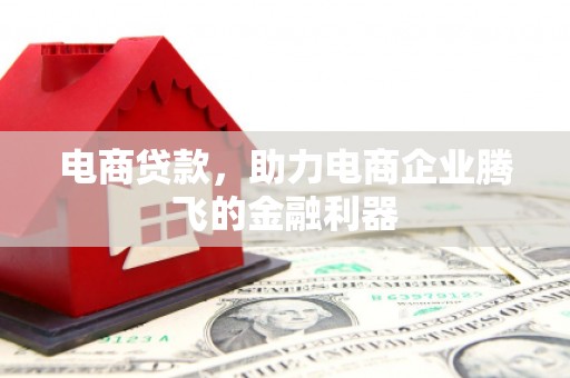 越城电商贷款，助力电商企业腾飞的金融利器