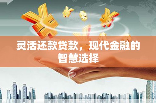 越城灵活还款贷款，现代金融的智慧选择
