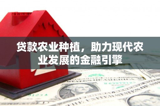 越城贷款农业种植，助力现代农业发展的金融引擎