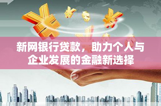 越城新网银行贷款，助力个人与企业发展的金融新选择