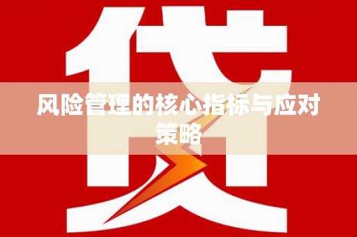越城风险管理的核心指标与应对策略