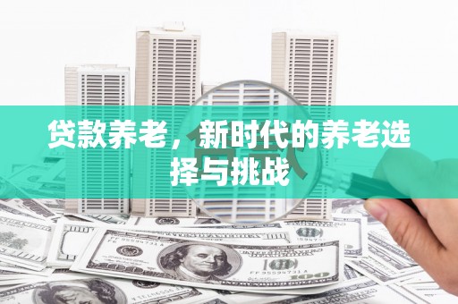 越城贷款养老，新时代的养老选择与挑战