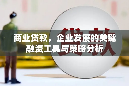 越城商业贷款，企业发展的关键融资工具与策略分析