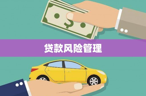 越城贷款风险管理
