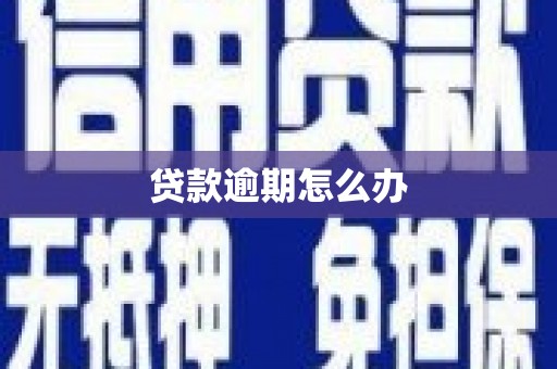 越城贷款逾期怎么办