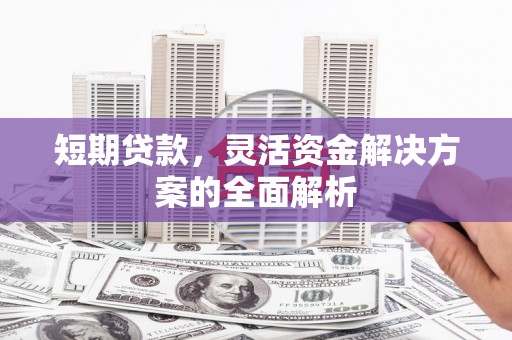 越城短期贷款，灵活资金解决方案的全面解析
