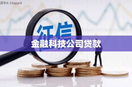 越城金融科技公司贷款