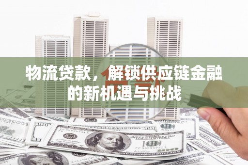 越城物流贷款，解锁供应链金融的新机遇与挑战