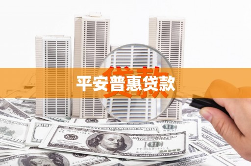 越城平安普惠贷款