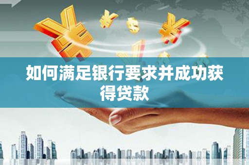 越城如何满足银行要求并成功获得贷款