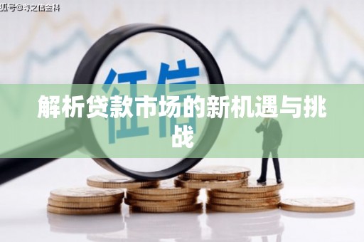 越城解析贷款市场的新机遇与挑战