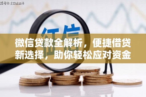 越城微信贷款全解析，便捷借贷新选择，助你轻松应对资金需求