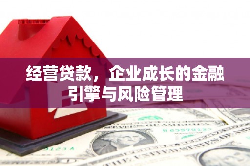 越城经营贷款，企业成长的金融引擎与风险管理